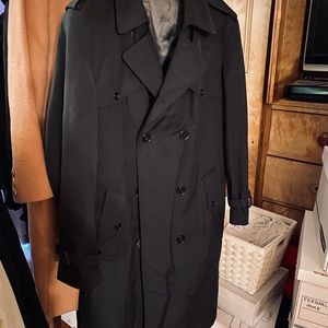 Kuppenheimer Trench Coat 	Black 	R42/L